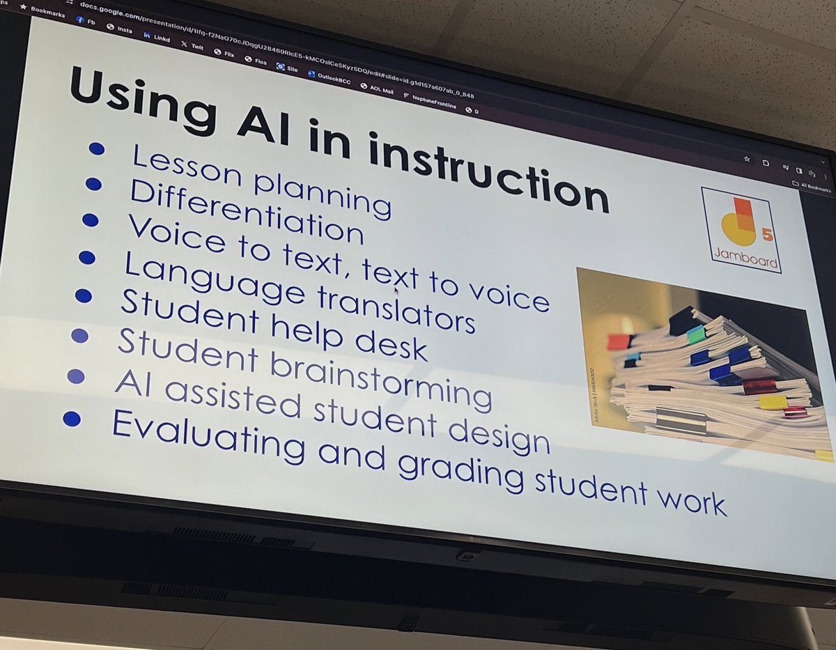 Really enjoyed <a href="/marcnata/">Marc Natanagara</a> ‘s PD session today on Making AI Your Co-Teacher. If you’re in education and trying to ignore this advancement, you’re already behind. Make AI your friend, not the enemy.