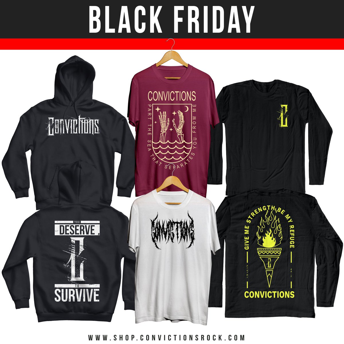 ConvictionsRock's tweet photo. ⚫️ 𝗕𝗟𝗔𝗖𝗞 𝗙𝗥𝗜𝗗𝗔𝗬 ⚫️

These designs available exclusively for Black Friday at unbeatable prices! Get them now before they are gone!

Only available thru 11/24.
https://t.co/KFPN7uHyQm https://t.co/GPNtRBC2KL