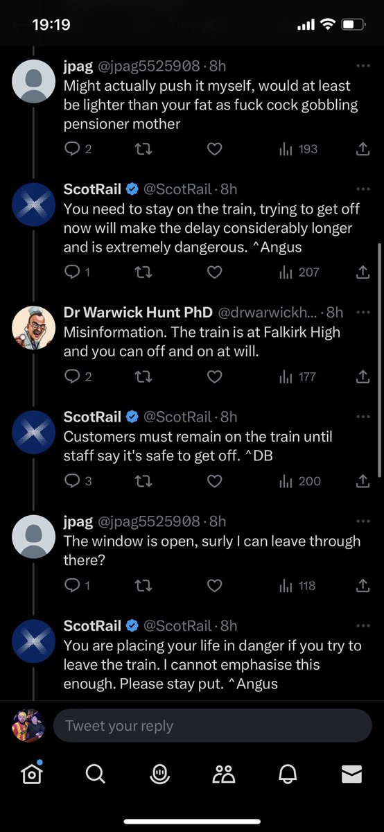 kieran_ashton1's tweet photo. jpag vs Scotrail twitter https://t.co/0JbcSq7GWq