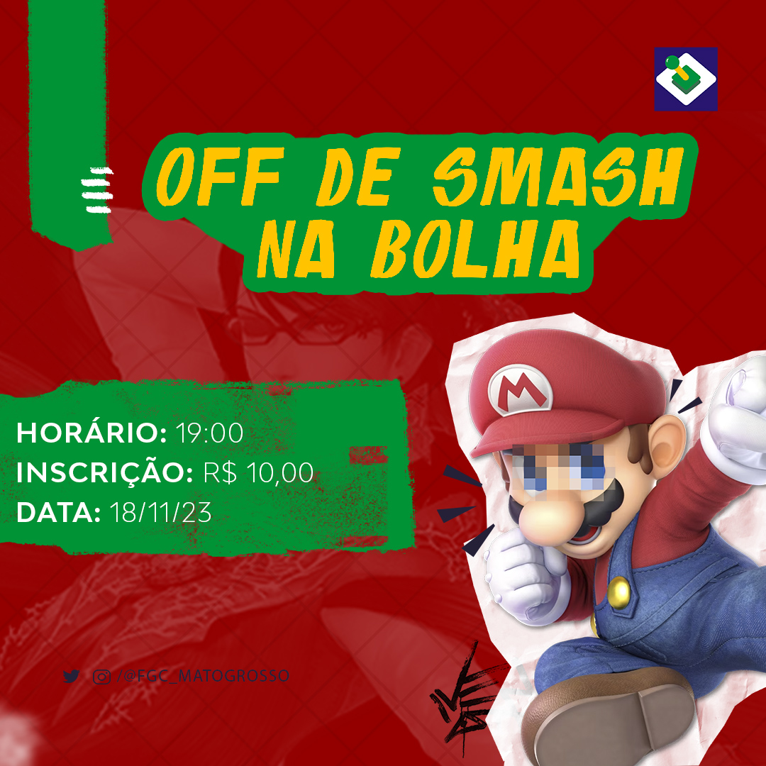 FGC_MT's tweet photo. E aí, bora colar? É nesse sábado!
Dia 18 de novembro, vai rolar o 1° campeonato de Smash Ultimate lá na Bolha Game Store!
Toda galera da região tá convidada! Tem alguma dúvida? É só mandar uma DM.
#Cuiaba #SmashCuiaba #FGCMT #VG https://t.co/V6QEVnHsrZ