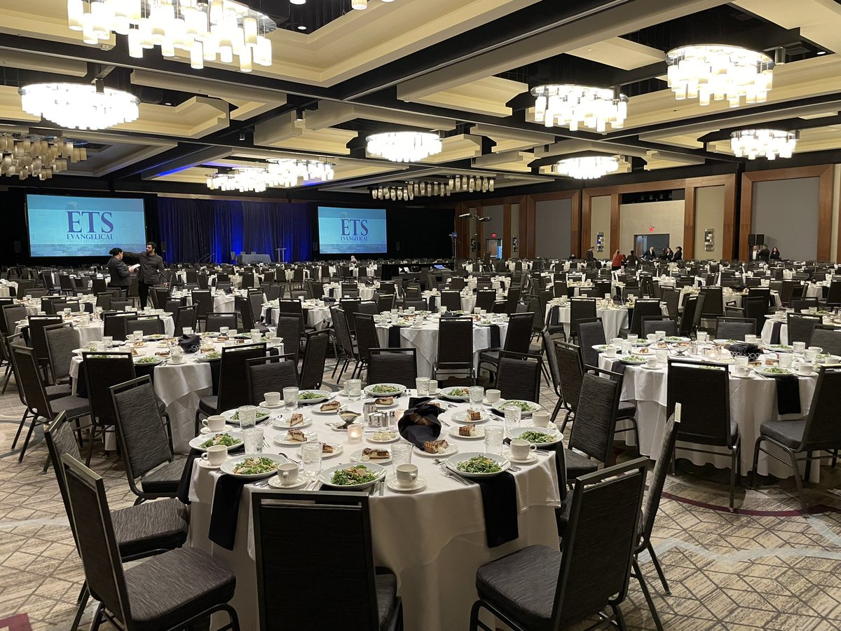 Getting set to welcome almost 1000 to the <a href="/etsjets/">ETSJETS.org</a> 2023 banquet