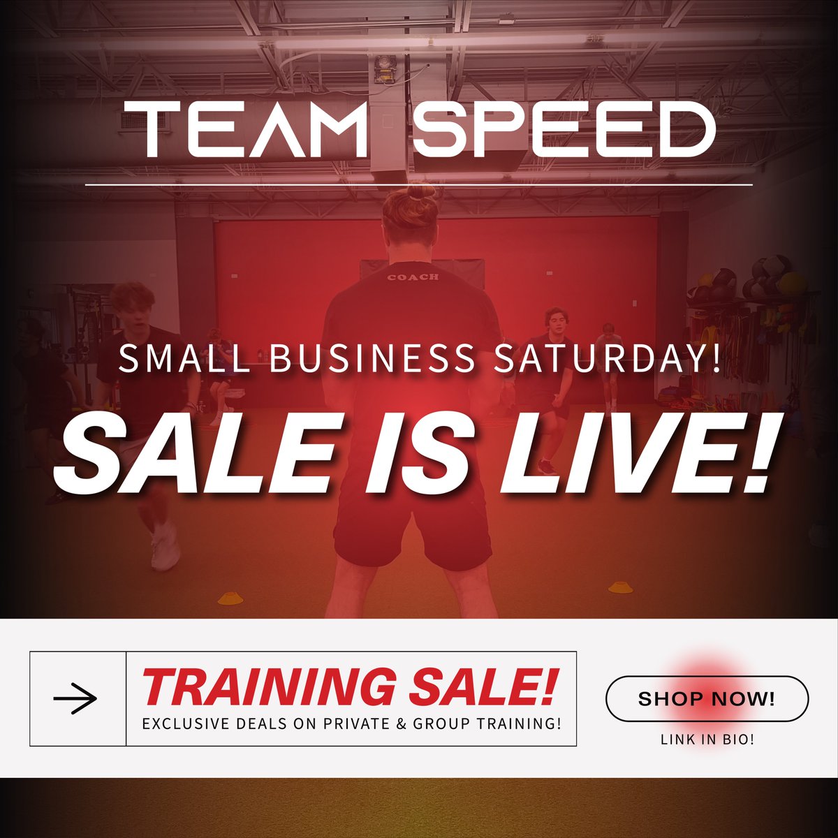 TeamSpeedCO's tweet photo. 📷 Small Business Saturday is here! Our exclusive deals are still on. Support small businesses like ours AND save money. Our sale ends at midnight TOMORROW on Sunday, November 26th! #SmallBusinessSaturday #SupportLocal #SpecialDeals https://t.co/lP2jh8K74p