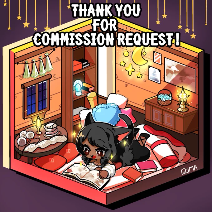Mini room commission Thank you for the request!