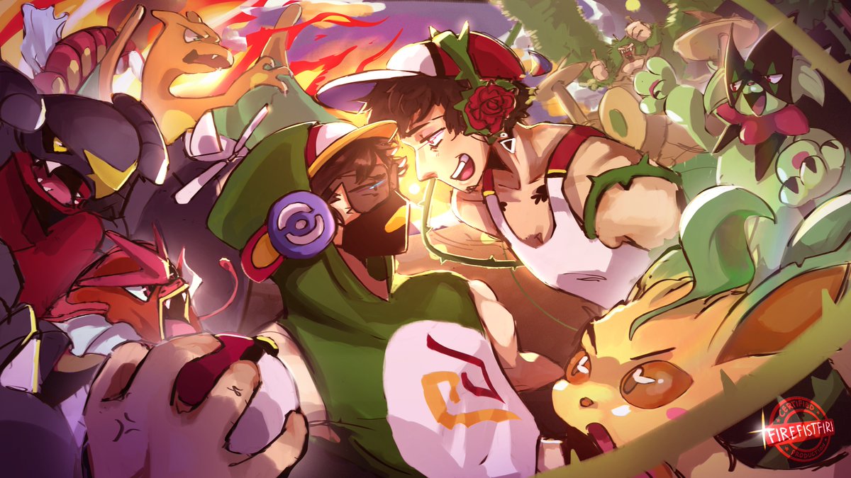 firefistfiri's tweet image. PLACE YOUR BETS LADIES AND GENTLEMEN !! CHAMPION ISYWHY V.S GYM LEADER SOFTWILLY 💸💸 
#grouptwt #isaacwhyfanart #softwillyfanart