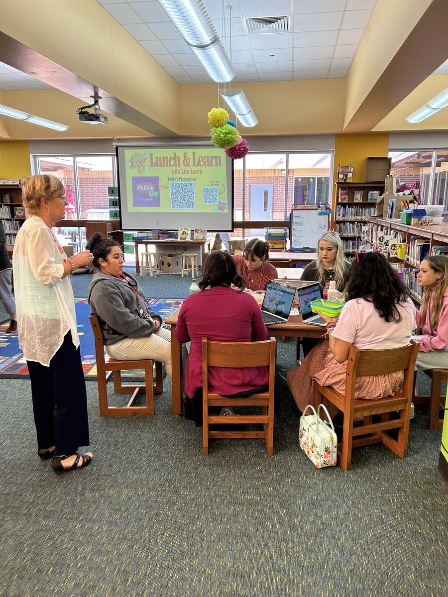 Mrs. Simons ❤️s Books (@aubsimons) on Twitter photo Thank you <a href="/lmlasch/">Lisa Lasch</a> for training us to use #PebbleGo during our Lunch & Learn! It’s always a pleasure when you come see us! <a href="/CapstonePub/">Capstone 📚</a> #LockhartLeading #AlwaysLearning #EdTech Thank you <a href="/lmlasch/">Lisa Lasch</a> for training us to use #PebbleGo during our Lunch & Learn! It’s always a pleasure when you come see us! <a href="/CapstonePub/">Capstone 📚</a> #LockhartLeading #AlwaysLearning #EdTech