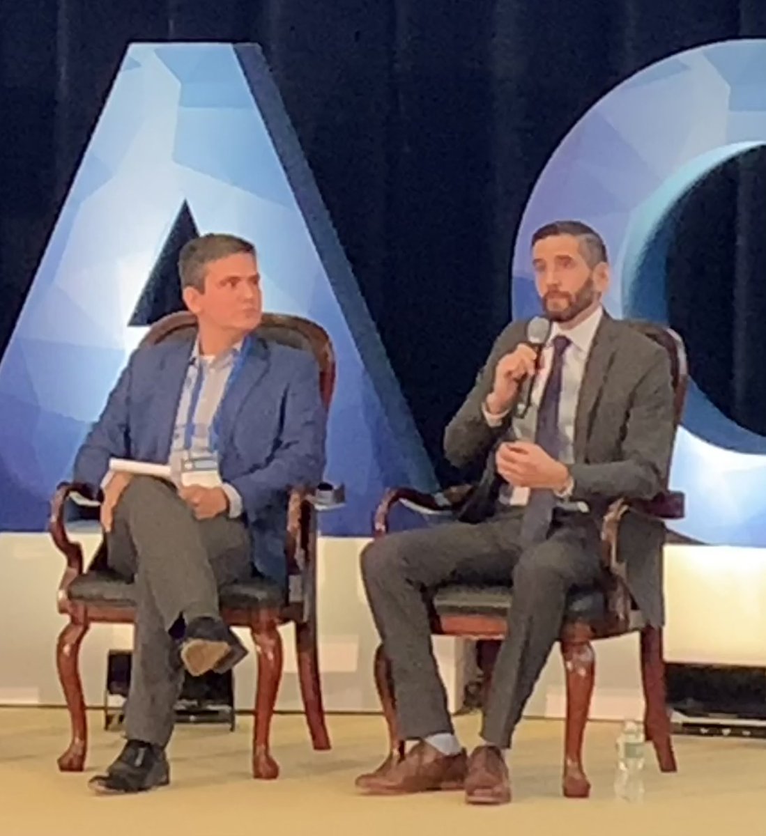 OSACstate's tweet photo. Talking “Transnational Crime and Unrest in Latin America” with security directors from First Brands Group, @universityofky and OSAC Analysts. #OSACweek #LatAm #LatAmSecurity https://t.co/Bt1CxE6Ppt