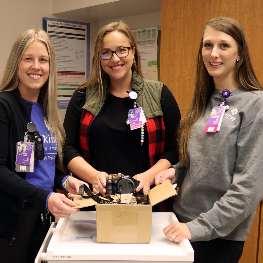 Thank you to our Hennepin Assault Response Team for donating its surplus camera equipment to support survivors of sexual assault. 13 cameras have been given to programs in Iowa, Montana, South Dakota, Nebraska, and Minnesota, including @BrookingsHealth (SD).
