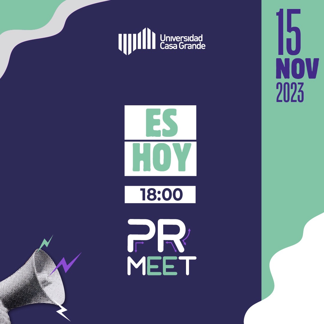 prmeet_ucg's tweet photo. Hoy inicia el #PRMeet 2023 🙌🎉 

⚠️Aún puedes inscribirte GRATIS en el link de la bio de @prmeet_ucg  para este día lleno de actividades 

⚠️Charlas tipo TED con expertos en relaciones públicas

⚠️ No olvides seguir nuestras redes para que no te pierdas de lo que tenemos para ti https://t.co/AwamsM04Kn