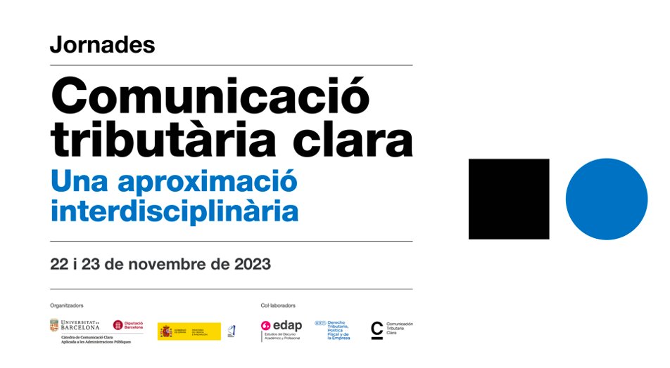 Red_LClaroCol's tweet photo. #HoyRecomendamos
Jornadas «𝗖𝗼𝗺𝘂𝗻𝗶𝗰𝗮𝗰𝗶ó𝗻 𝘁𝗿𝗶𝗯𝘂𝘁𝗮𝗿𝗶𝗮 𝗰𝗹𝗮𝗿𝗮» organizadas por el grupo @ClarComt en Barcelona 🇪🇸 @UniBarcelona
22-23 de nov.
Buena oportunidad para debatir qué tan accesible es la información fiscal.
👀 @DIANColombia @luiscrh @ofiscalpuj https://t.co/LnxHi9PQ5q