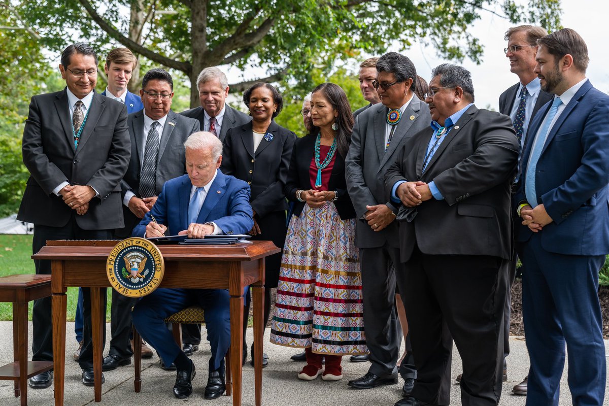 Secretary Deb Haaland tweet media