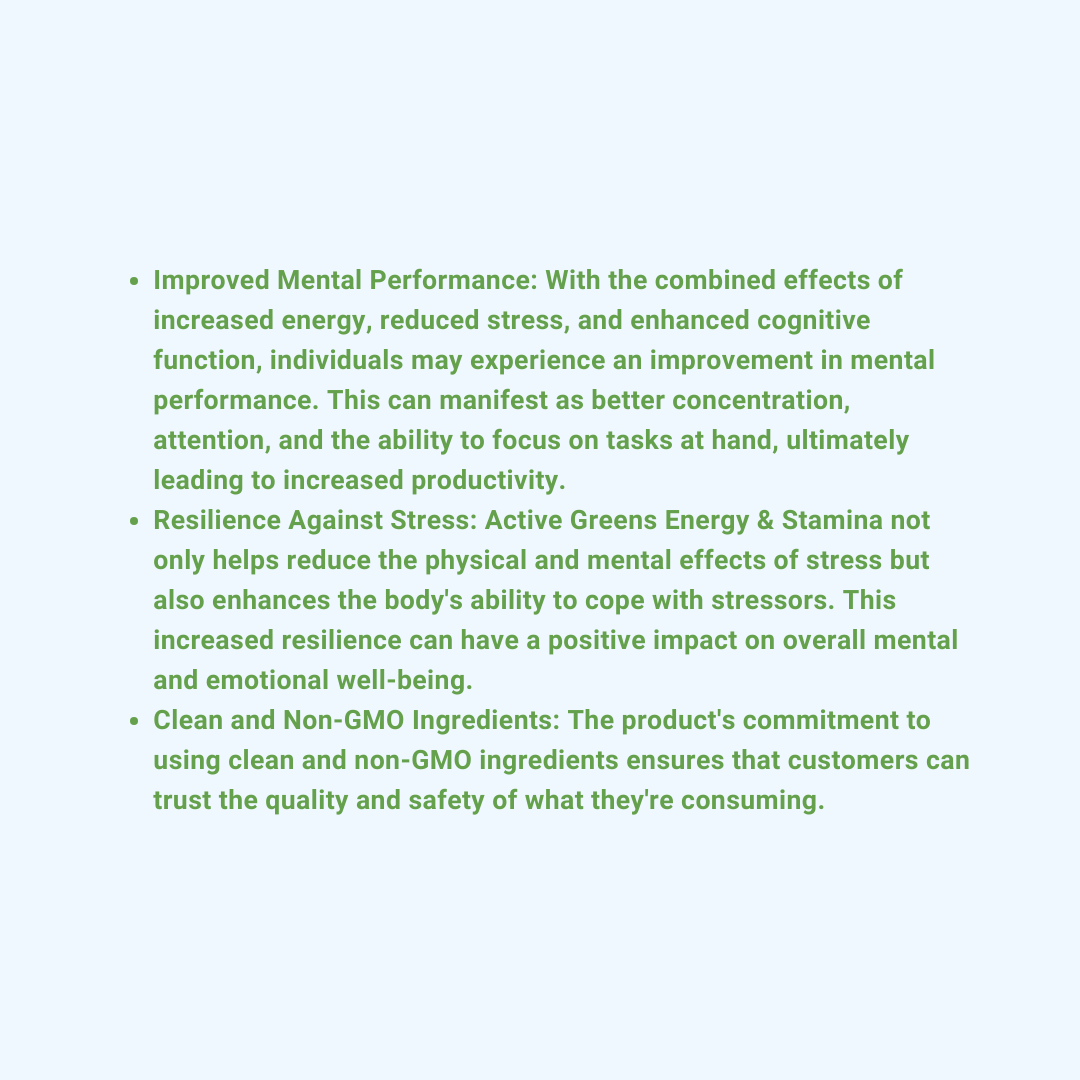 activegreenpro's tweet image. Active Green Pro Energy &amp;amp; Stamina provides a holistic approach to well-being by offering increased energy, stress reduction, and enhanced cognitive function. 

activegreenpro.com/products/energ…

#activegreenpro #energyandstamina #energyboost #proteinpowder #bestproteinpowder