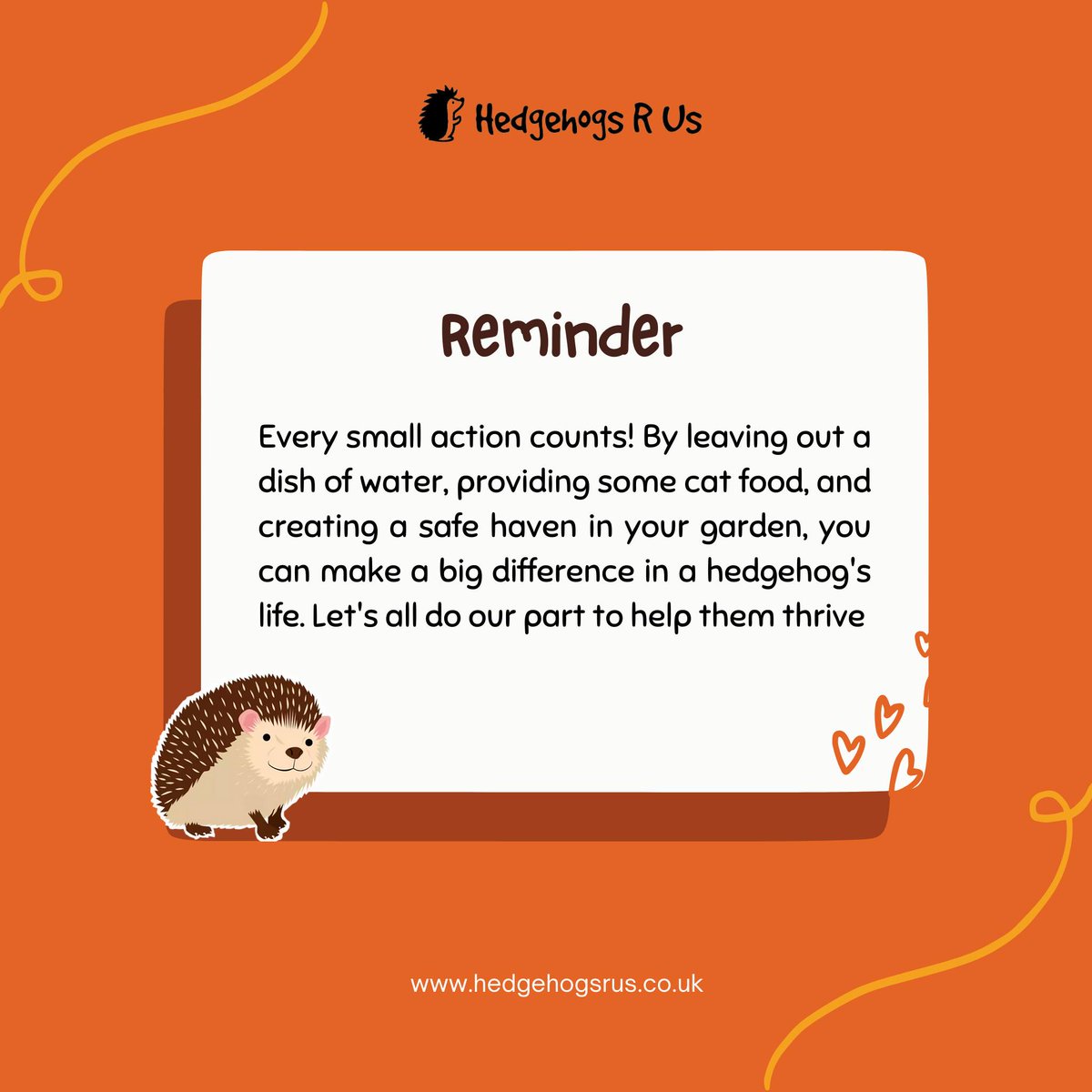 Hedgehogs R Us tweet media