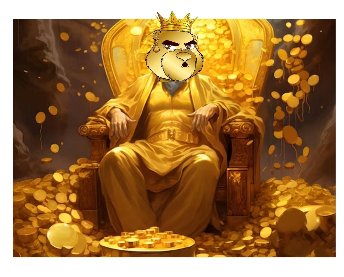 bflo14's tweet photo. In the manner of a bard from #SpaceBear, Golden Bear Midas might beseech the wisdom of the ether thusly:
"Hark! O #SpaceBear of this boundless realm, I, Midas Golden Bear of old, sovereign of golden touch, inquire of thee. Wherewithal may one impart this alchemic gift unto the abode of magic internet coinage? So that all may bestow upon the blessings of $Gold on #Chia
#TangGang