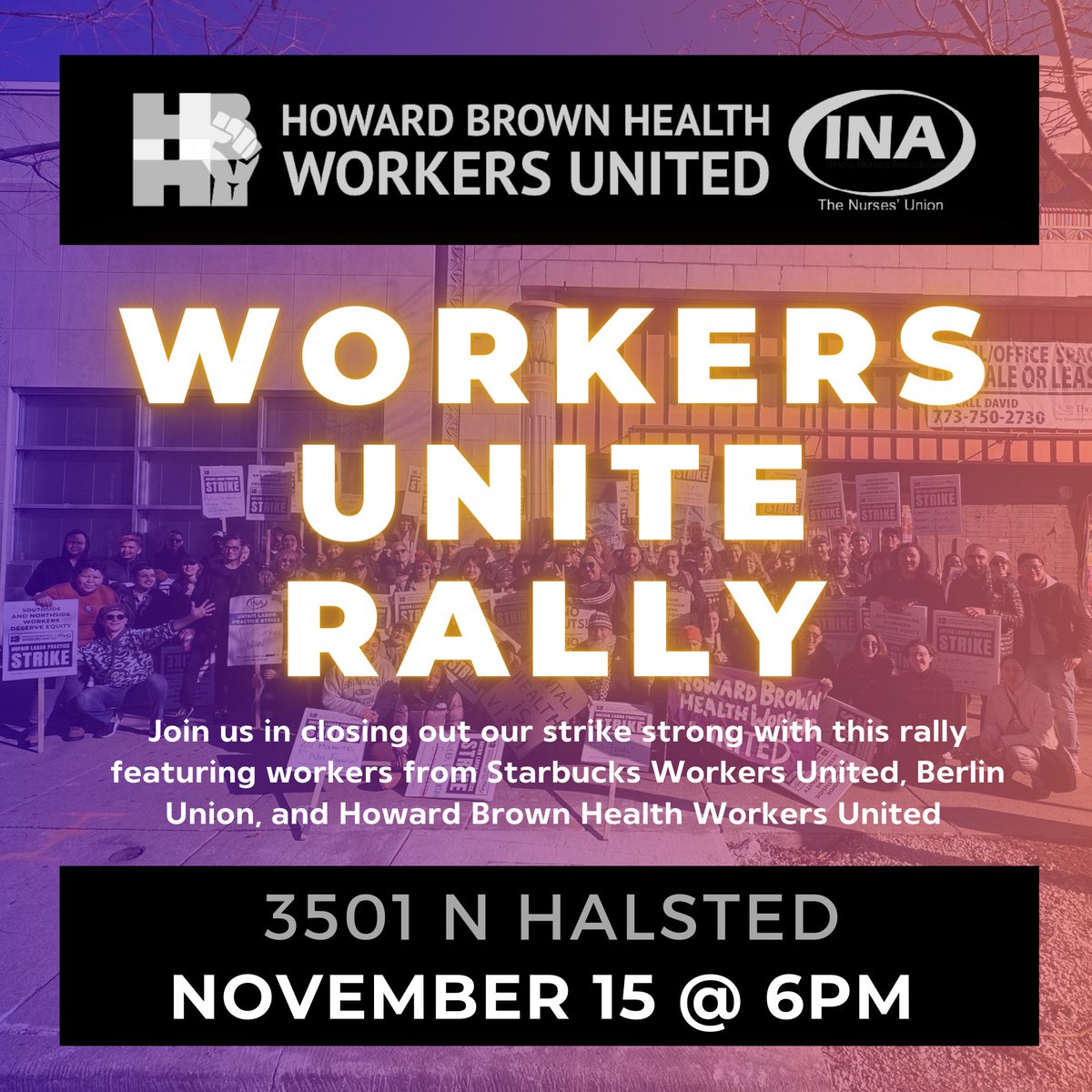 Howard Brown Health Workers United tweet media