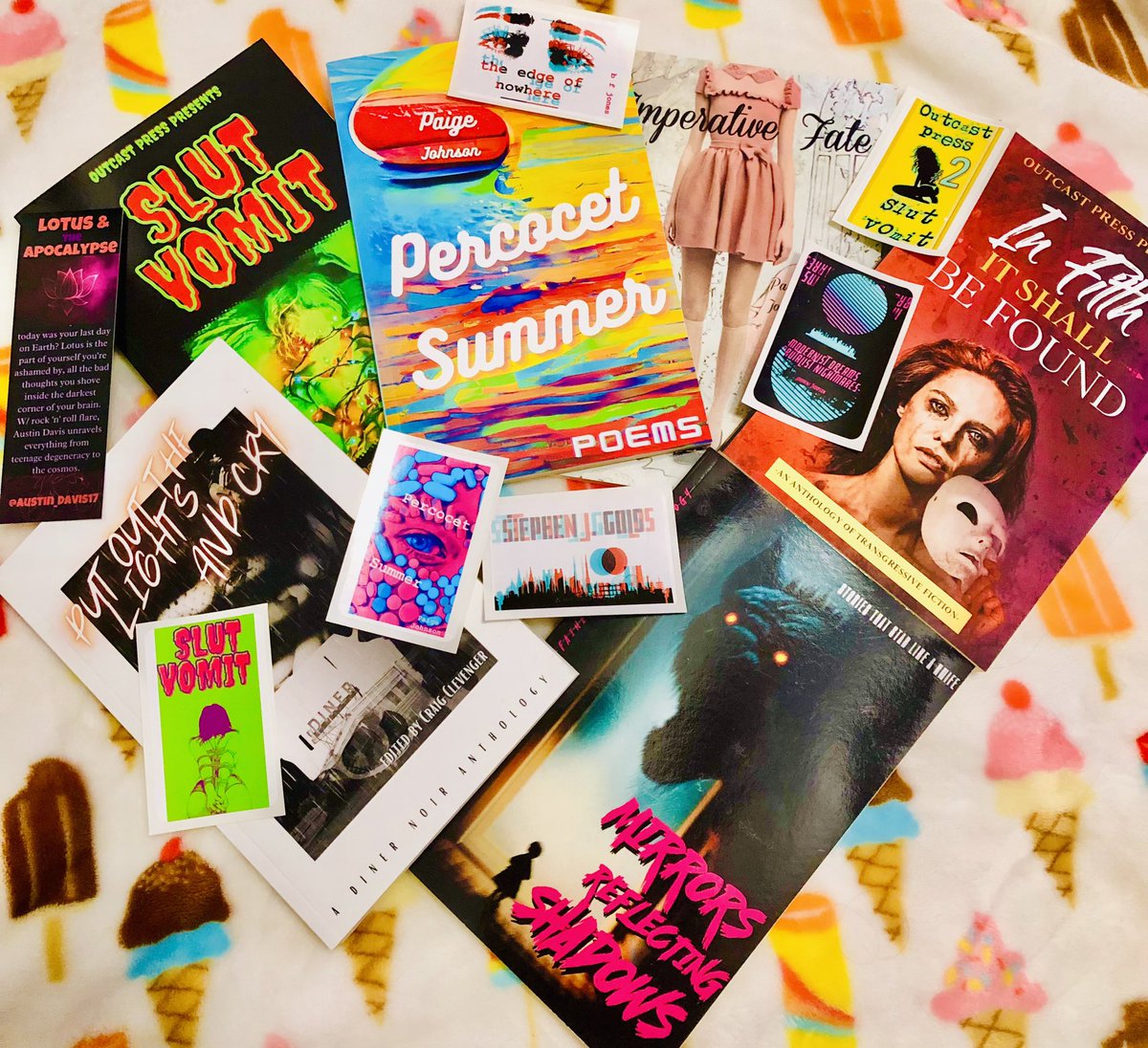 Outcast Press Paige tweet media