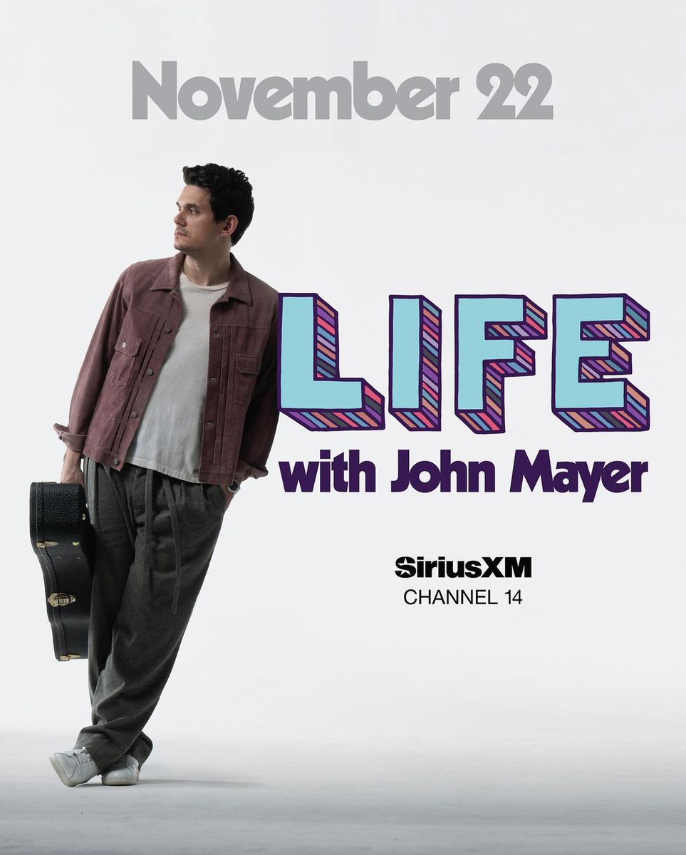 LIFE on @siriusxm begins next Wednesday, November 22! What better way to kick off my new channel than to provide the soundtrack to your Thanksgiving? I’ll be broadcasting live on Wednesday and Thursday, playing music that fits seamlessly with your holiday proceedings, as well as