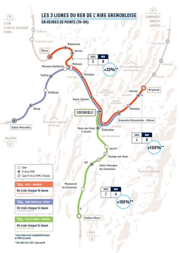 cferrari_38's tweet photo. 🚉 Sur la question fondamentale du #RER, future colonne vertébrale des #mobilités de l'aire grenobloise, nous avons travaillé hier avec la Société du Grand Paris, puis échangé en conférence des maires afin d'étudier toutes les pistes sur un dossier majeur pour notre #territoire. https://t.co/iA5GSnBPCe