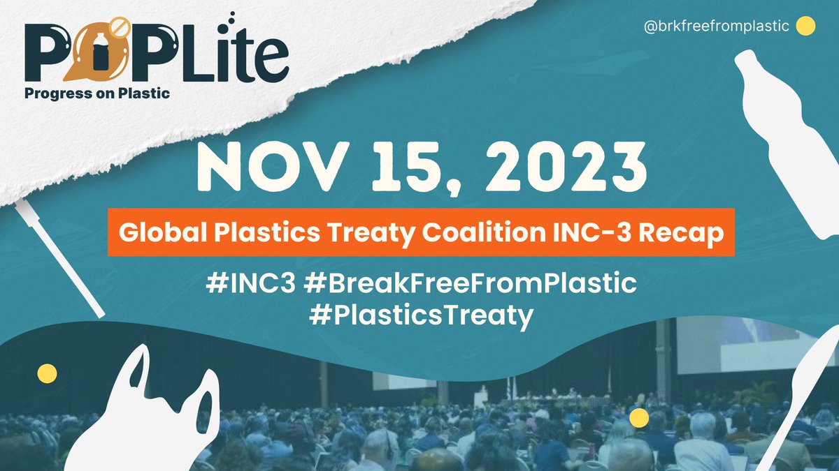 The third day of #INC3 negotiations for a #PlasticsTreaty has concluded after a day full of country interventions in #plenary. Here are #BreakFreeFromPlastic highs ✅ lows ❌as well as the key stories from today: