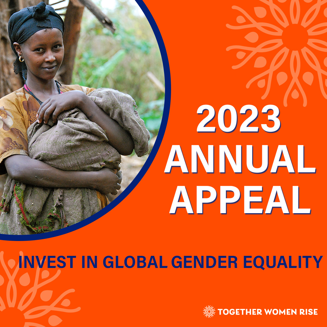 TogetherWmnRise's tweet photo. 20 years of impact! We are proud to mark two decades of supporting women and girls globally. Our work wouldn't be possible without YOU! 
 
Join our 2023 annual appeal and help us reach our goal of $470,000 by December 31st. 
 
Donate today:https://t.co/I7e9kkxxIg https://t.co/9geWphLxjI