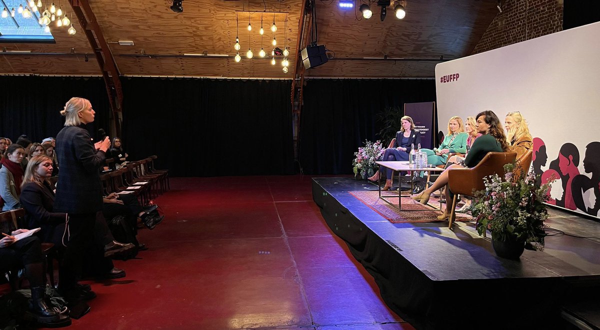 Two days of #EUFFP in Brussels.

A point was made, that feminist foreign policy is solution-oriented, not reactive. 

But feminist leadership shows us: when understood, it is impossible to sideline feminist principles in reacting to crises.

And that's where good solutions begin.