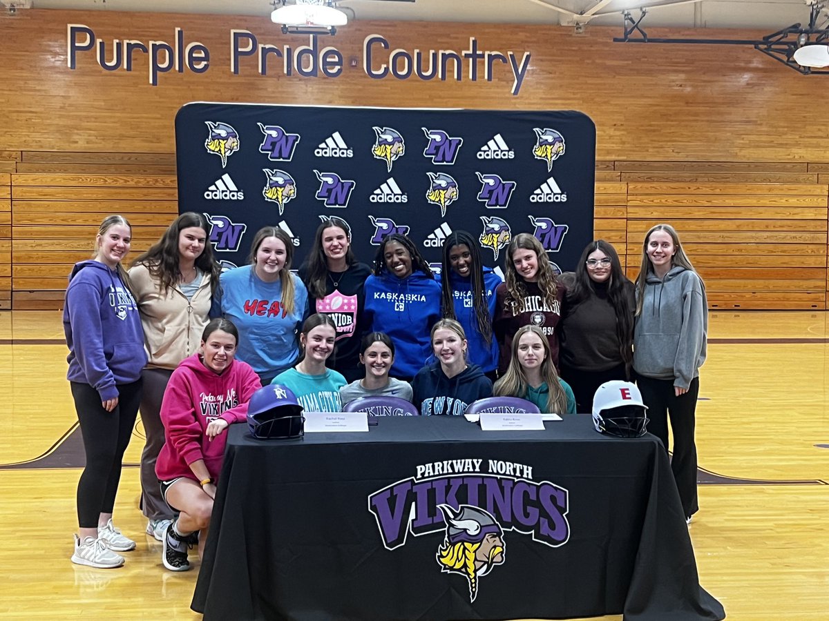 Congratulations to <a href="/Rainaross_13/">Raina Ross</a>  &amp; @rachelross_2 on signing to play at <a href="/kcblueangels/">Kaskaskia College Softball</a>! Hard work pays off!