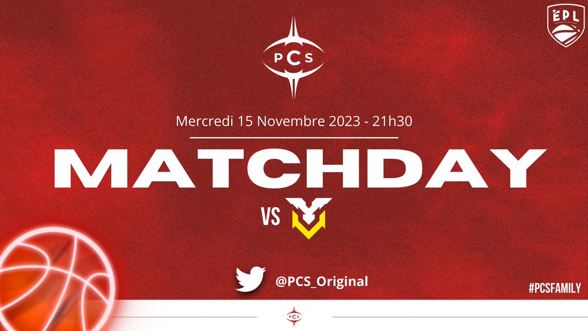 🔴MATCHDAY⚫️

Grosse opposition face à l'une des meilleures équipes européennes du moment ! Rendez-vous dans quelques minutes🏀🔥

🏆 <a href="/EPLorg/">European Pro-Am League</a> - Day 7
🆚 <a href="/TeamBSK_/">BSK ESPORT</a> 
🕘 21h30 CET
📈 7W - 4L
📺twitch.tv/admiralmth

📌 <a href="/PCS_Original/">Project Conquerors (PCS)</a> #PCSFAMILY #PCSWIN