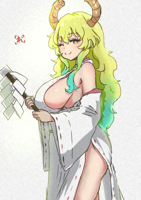 きょうのらくがき巫女ルコアさん 