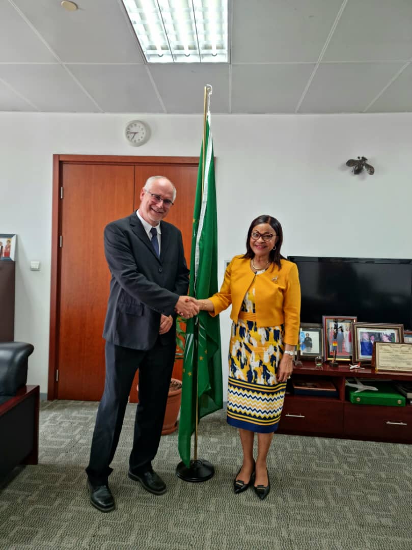 Amb. Josefa Sacko on X: "1/2: I met Mr. Odd Eirik Arnesen, the new ...