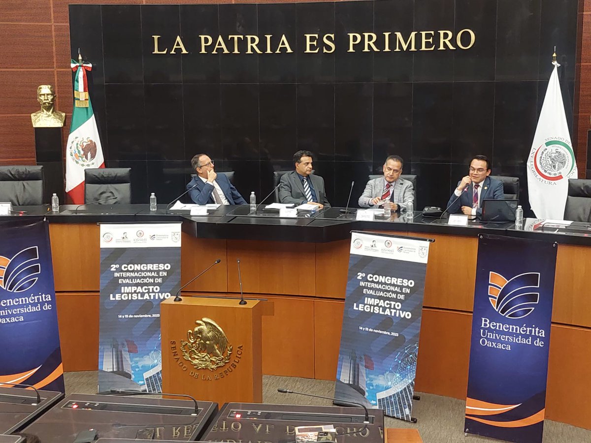 CEDIP_Oficial's tweet photo. El Mtro. @Sfsierraromero, investigador de #CEDIP participó en el "2° Congreso Internacional en Evaluación de Impacto Legislativo", que se llevó a cabo en el @senadomexicano. https://t.co/cvfdsCJzxX