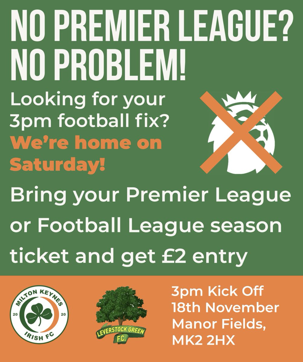 Milton Keynes Irish FC tweet media