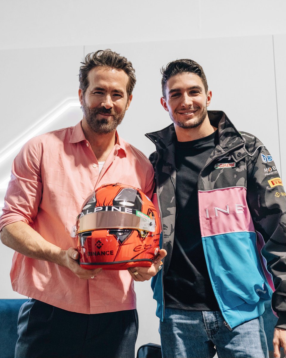 OconEsteban's tweet photo. Maximum Effort for the Vegas GP! Let’s goooo ⚔️🔥 @VancityReynolds @deadpoolmovie https://t.co/BJsfa80SSG