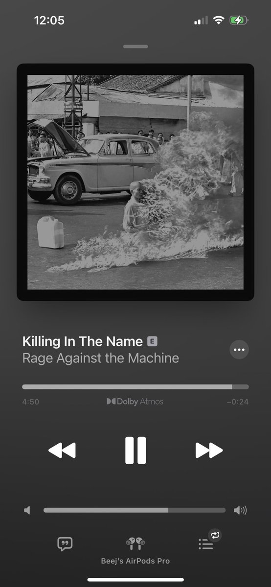 beej_kk's tweet photo. Forgot to take Alpha GPC today, so it's a Rage Against the Machine kind of day. 

What do y’all do to get in the zone? https://t.co/CbaQ386Lgn