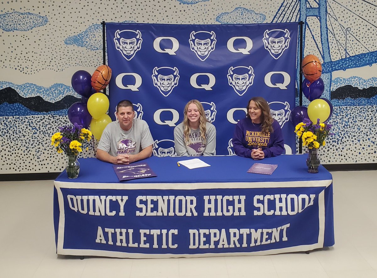 Congratulations to Taylor Fohey for signing to continue to play Basketball and study at McKendree University!