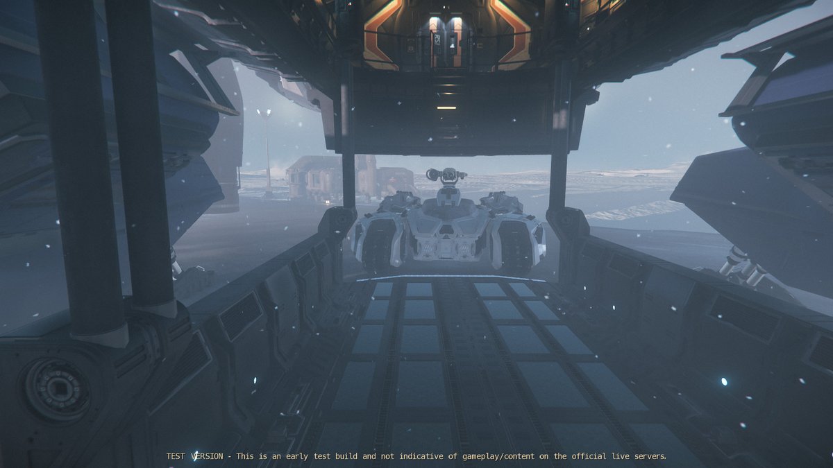 Introvert1sh's tweet image. Nope and nope to the Storm fitting in the Taurus or MSR. 
I'm still heartbroken about the Valk too. Not even trying the 400i.
Is the Corsair the only mid size ship the Storm fits in then?
#StarCitizen #IfItFits #ItDoesnt 🤔🚀🚛🤬#Storm