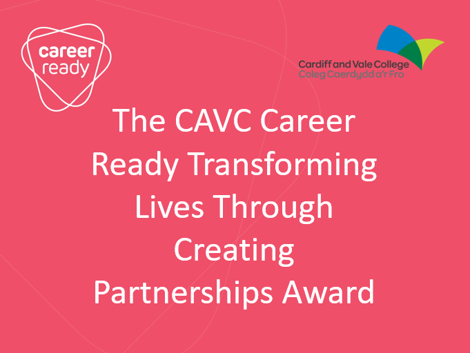 For our last award of the evening, we have a new category to recognise someone who has been at the heart of every opportunity we have provided our learners <a href="/CAVC/">Cardiff and Vale College | Coleg Caerdydd a’r Fro</a> <a href="/CareerReadyUK/">Career Ready</a> 

We would like to say a huge thank you to this person and wish them the very best for the future! 🌟🙂