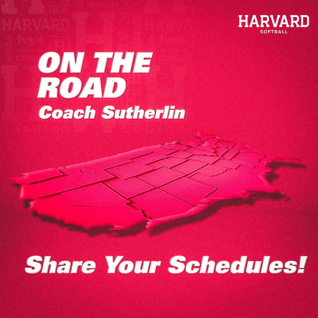 On the Road
Coach Sutherlin

Share your schedules