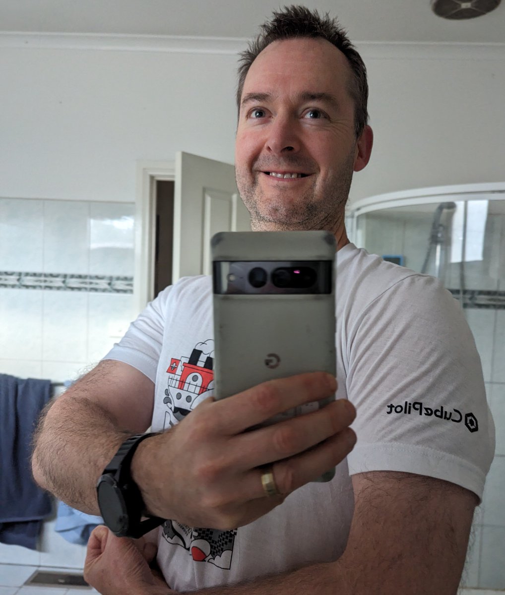 hamishwillee's tweet photo. Thanks @CubePilot for sponsoring this awesome @PX4Autopilot  #PX4DevSummit tshirt https://t.co/K5augrlw1E