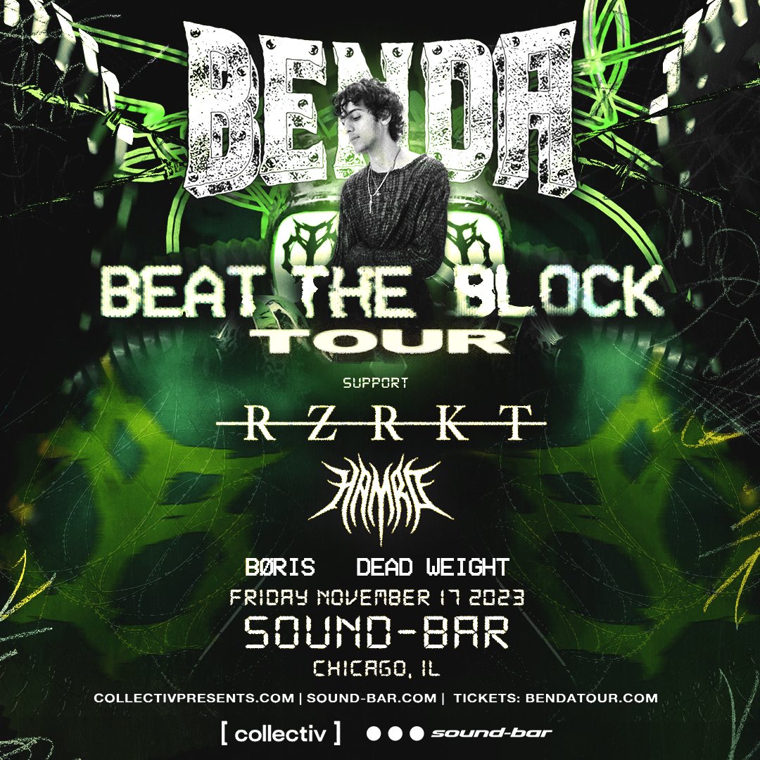 CHICAGO THIS FRIDAY WITH <a href="/BendaMusic/">BENDA</a> &amp; <a href="/djhamro/">HAMRO 🇨🇦</a>!!🔥 it’s going to get rowdy over here👀

Tickets in my bio