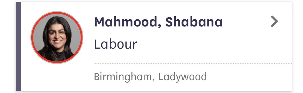 Shabana Mahmood @ShabanaMahmood, MP of Birmingham, Ladywood has abstained over the ceasefire vote