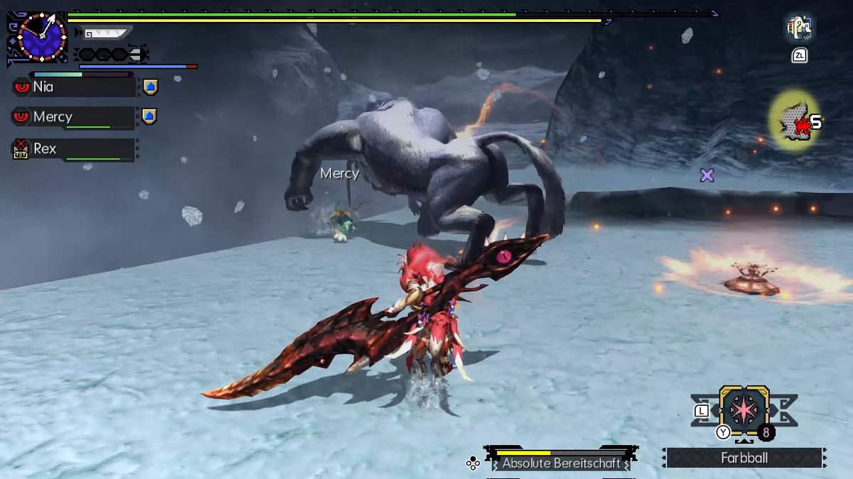 Switch_Luxray's tweet photo. This trap was manufactured by Plesioth Corp. #MHGU #MHGenU #monsterhunter #NintendoSwitch https://t.co/lAU8QqzJD9
