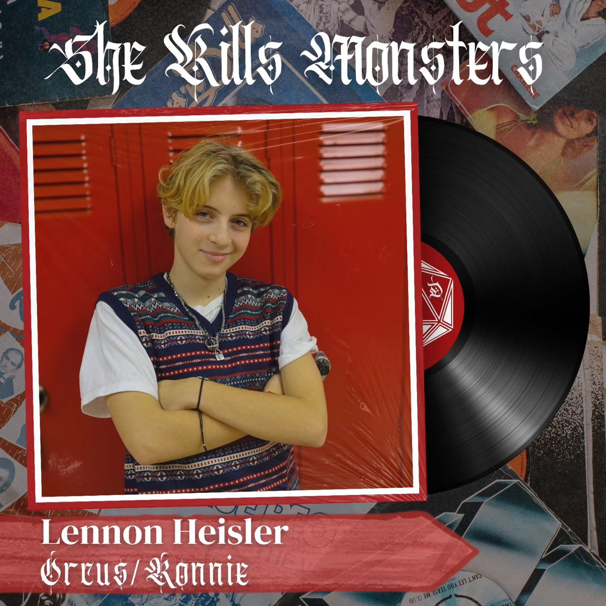 reddevildrama's tweet photo. Meet the cast of “She Kills Monsters”:
Lennon Heisler, Paris Ford, and Miranda Cruz will be playing the roles of Ronnie, Kelly, and Lily! AKA Orcus the Demon Lord of the Underworld, Kaliope the Dark Elf, and Lilith the Demon Queen! Come see them this weekend! https://t.co/c0babajbwM
