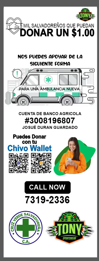 SoyapangoVerde's tweet photo. #CRUZVERDESOYAPANGO 
" UN DOLAR UN ACTO DE AMOR POR LA VIDA"
#CRUZVERDESALVARVIDAS
"Una ambulancia nueva significa más oportunidades para atender emergencias médicas, accidentes de tránsito y otras situaciones de riesgo. Con tu donación de $1, ayudarás a salvar vidas. DONA ahora. https://t.co/slgo1ljc6t