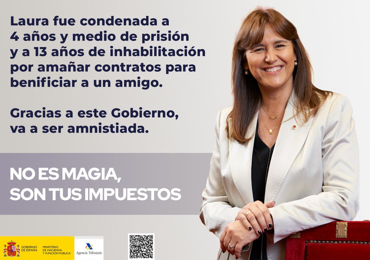 No es magia, son tus impuestos (y la amnistía). 

#TodoPorLaSilla #EspañaNoSeRinde