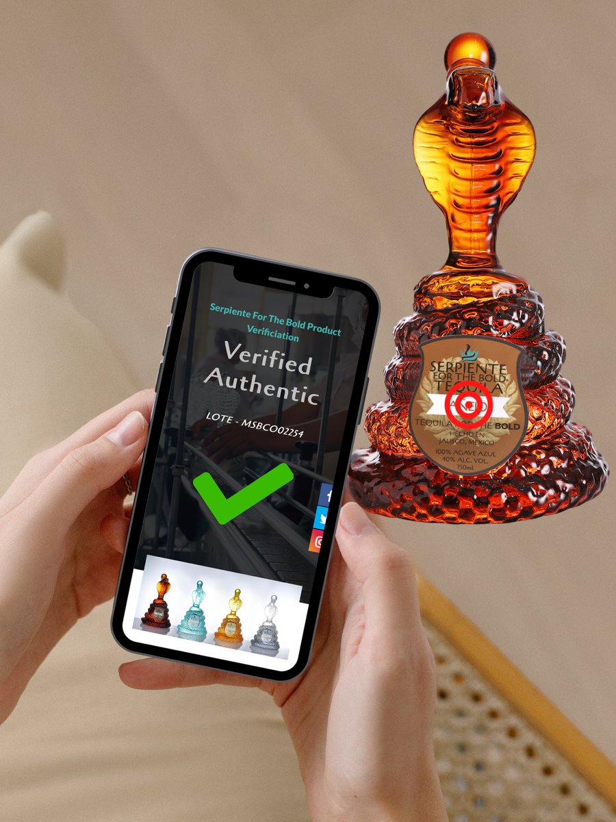 drinkserpiente's tweet photo. Introducing our industry-first "VIP" service. Customize our NFC-enabled Serpiente bottles based on your own personalized experiences! 

Learn more at: https://t.co/xJTPsXNNEz https://t.co/LXph976v3W