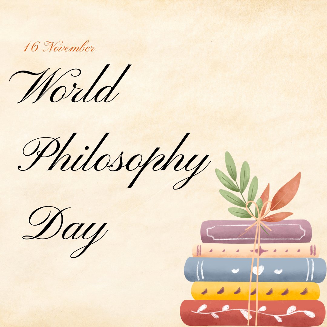 Thursday is #PhilosophyDay. Reflection & critical thinking are key to solving some of the greatest challenges facing humankind. More from @UNESCO on how philosophy unites us: on.unesco.org/2DnDo7N