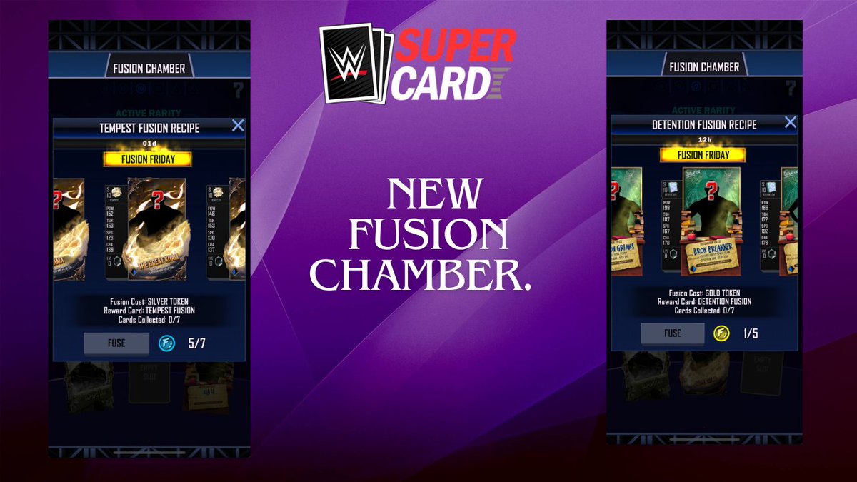 The New Fusion Chamber #WWESupercard