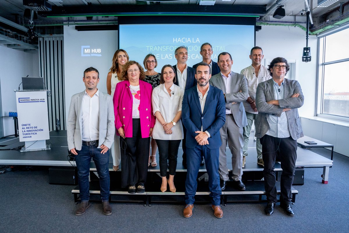 migdaliamachin's tweet photo. Enhorabuena a @AtlantisTech 👏 impulsora de las jornadas de #TransformacionDigital  de #Canarias que se enmarcan dentro de las Semanas de la Ciencia y la Innovación de la Consejería que dirijo, por el gran trabajo que realiza en muchos campos de la innovación 💪 @agenciaiisi https://t.co/9BCGLfZvui