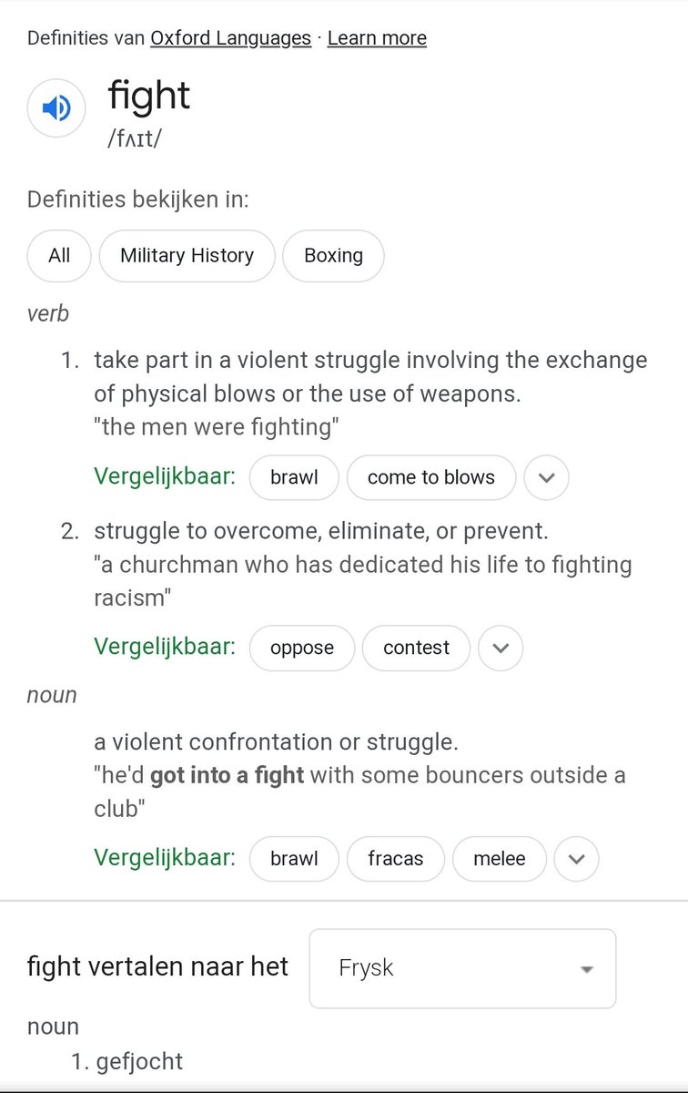 We all know who's in control of our entire world, and we're communicating against, what's the definition of "to fight"?  🔡

Of course the first definition given is the most stupid one though. To avoid that first definition given. Kyokushin.