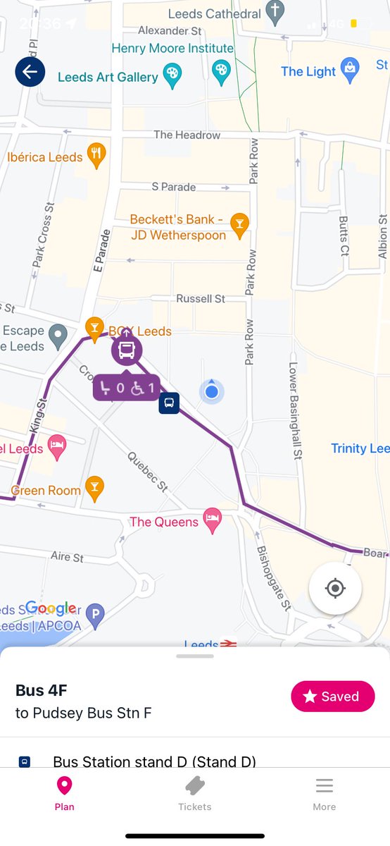 No no. 16, now 4f (single decker) has gone straight past bus stop with20 people waiting @FirstWestYorks this is ridiculous.