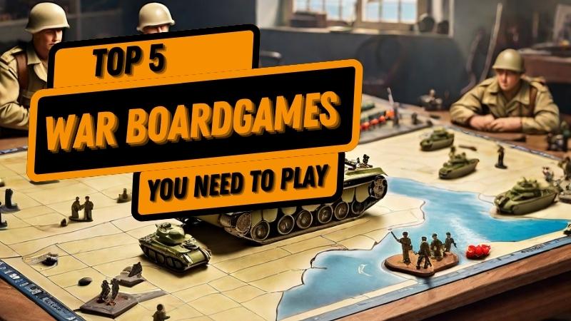 These top 5 war board games are sure to deliver intense battles and memorable victories. wargamesplayer.com/top-5-war-boar…